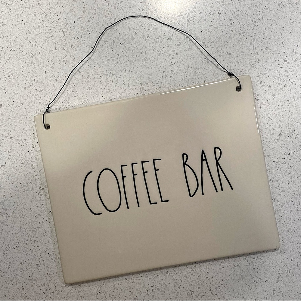Rae Dunn Coffee Bar Sign